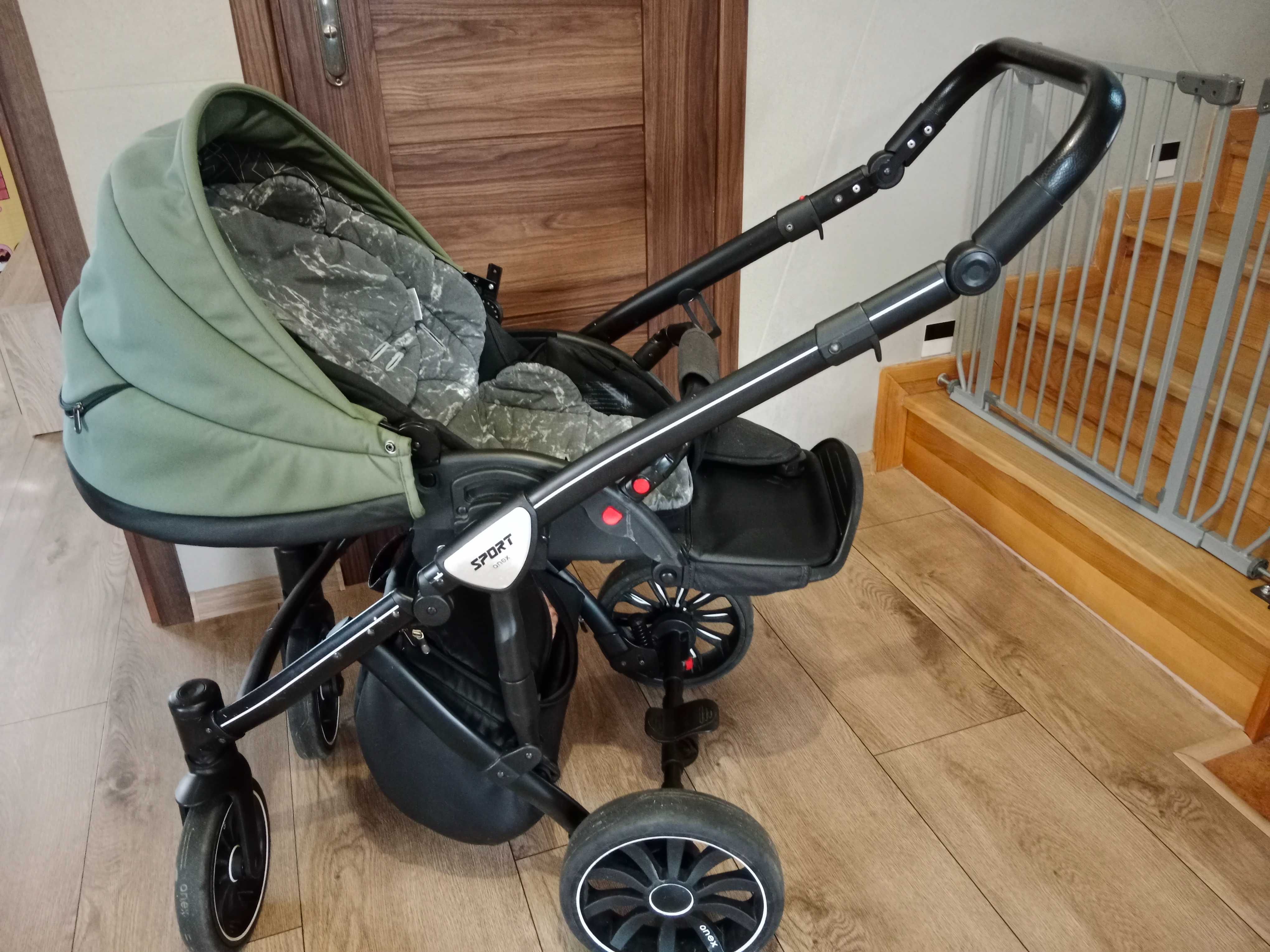 Wózek anex sport 3w1 (gondola,spacerówka, fotelik maxi Cosi )