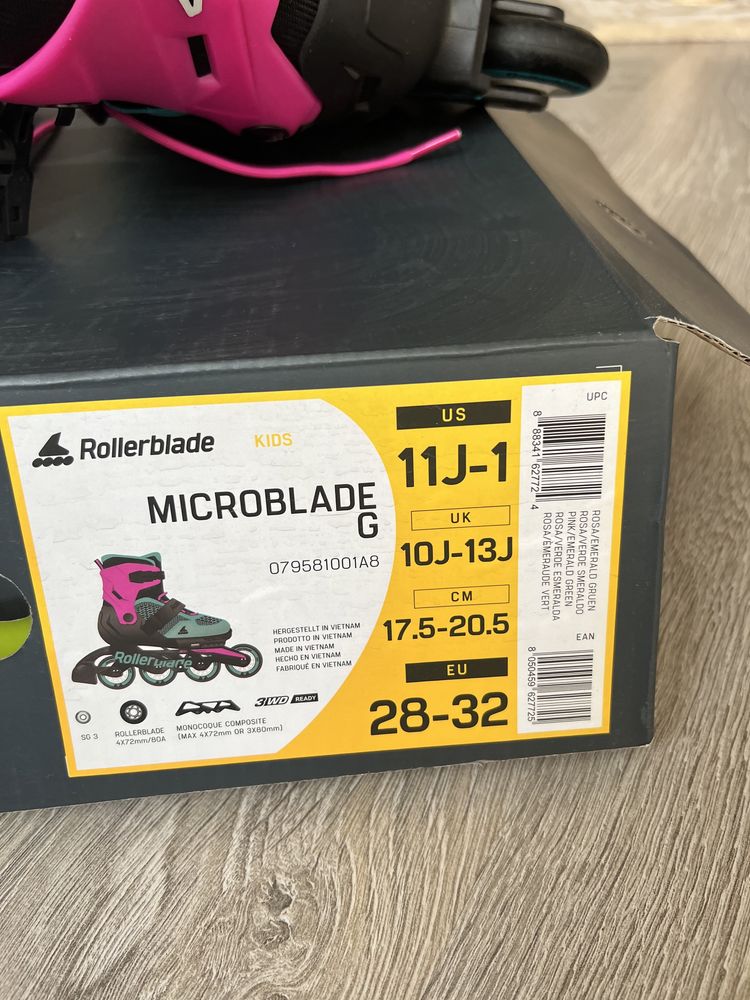 Продам ролики Rollerblade - Microblade G Emerald