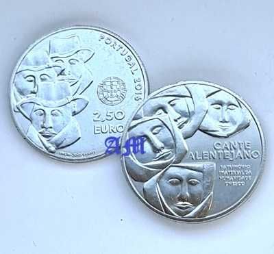 Portugal moeda 2,50€ Cante Alentejano
