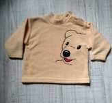 Bluza żółta polarowa r. 62