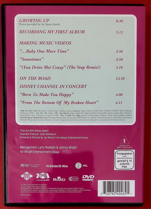 DVD RARO Britney Spears
