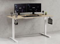 Комп'ютерний стіл з електрорегулюванням висоти Sense7 Nojo 140x70 см