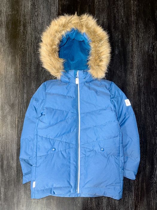 Пухова куртка, парка, пуховик Reima Jussi, оригінал, 7-8 років