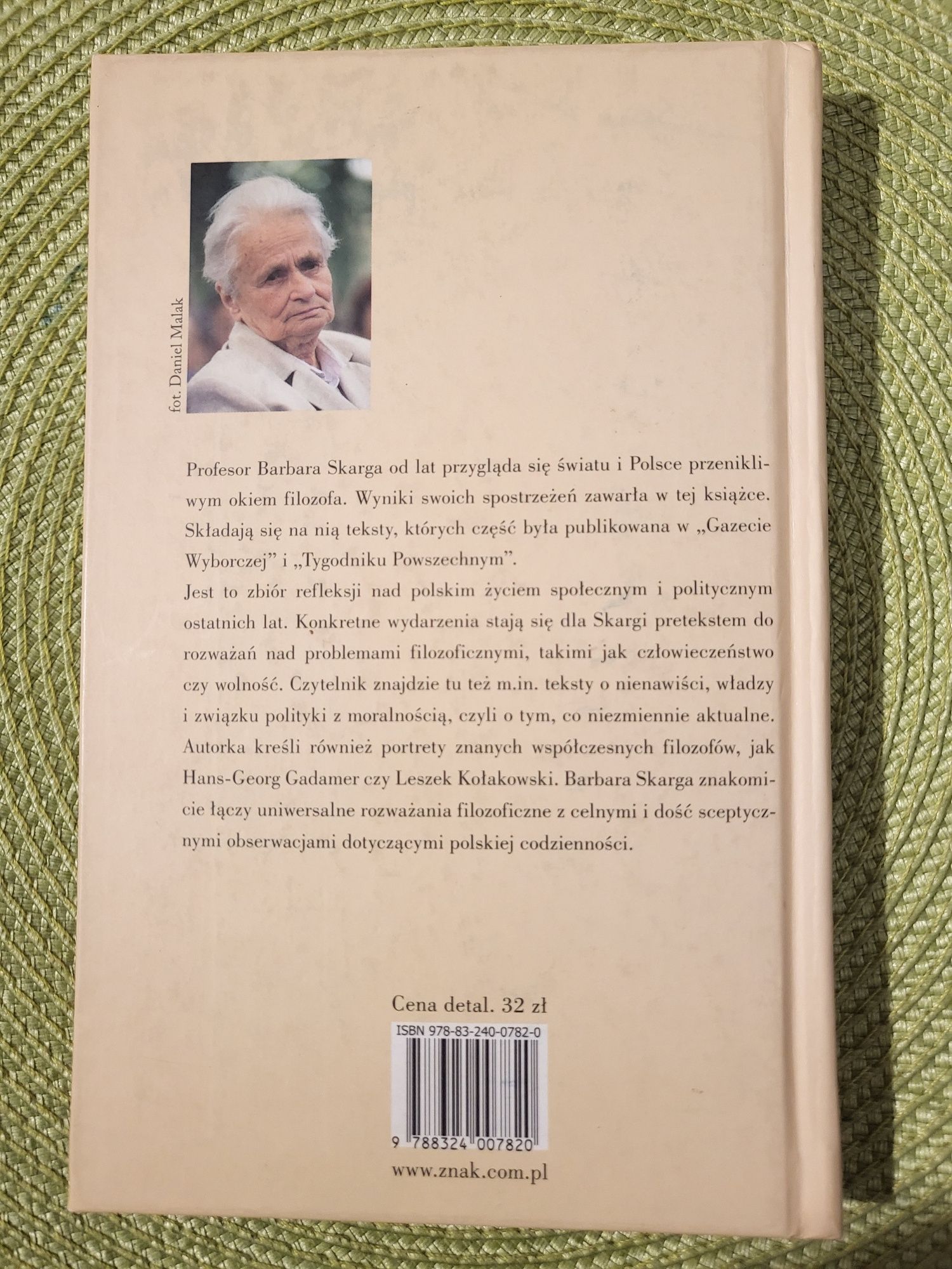 Człowiek to nie jest piękne zwierzę, Barbara Skarga. Nowa