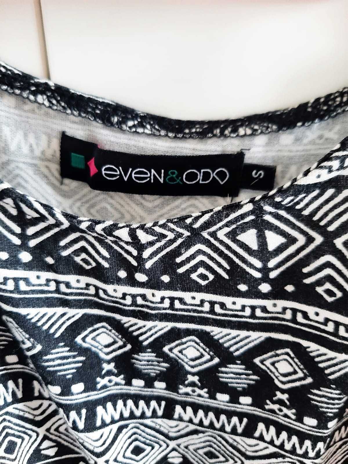 Letnia sukienka boho azteckie wzory Even&Odd S