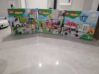 Lego duplo 3 zestawy 10969, 10945, 10961 + gratis