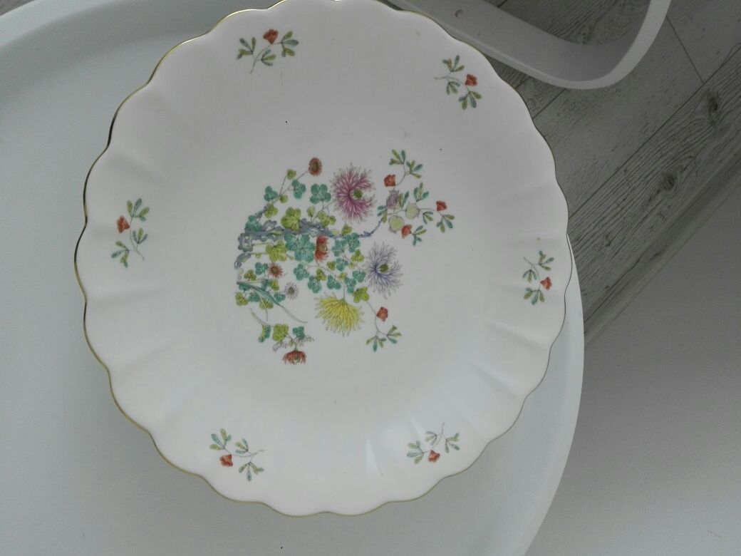 Duża patera talerz porcelana Seltmann misa  Wohenstrauss łączka astry