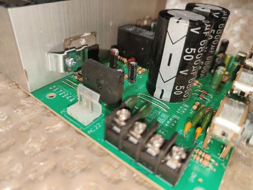 Tda7294 wzmacniacz 2x100W, końcowa mocy plus Equalizer