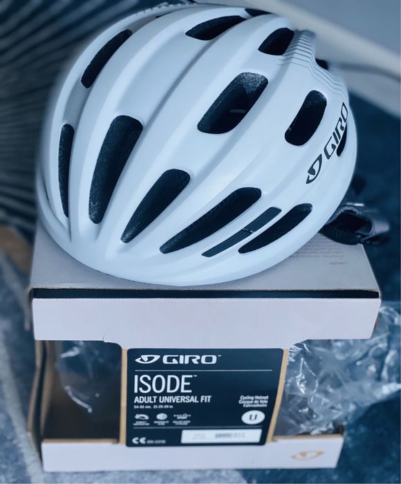 Kask rowerowy Giro Isode mat white 54-61 cm