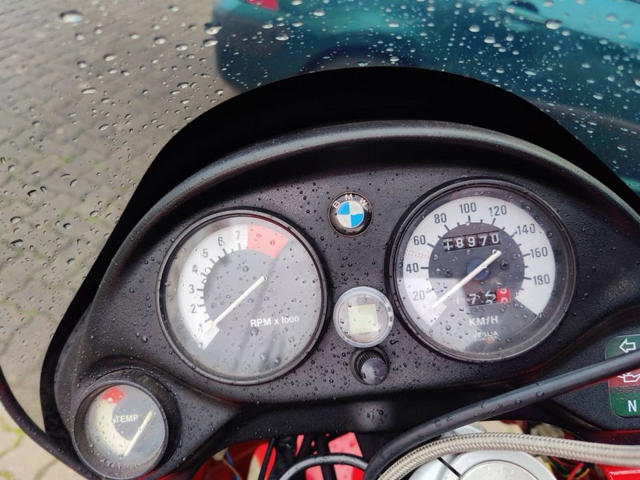 Mota BMW F650 Vermelha - 1995 - 18.970km