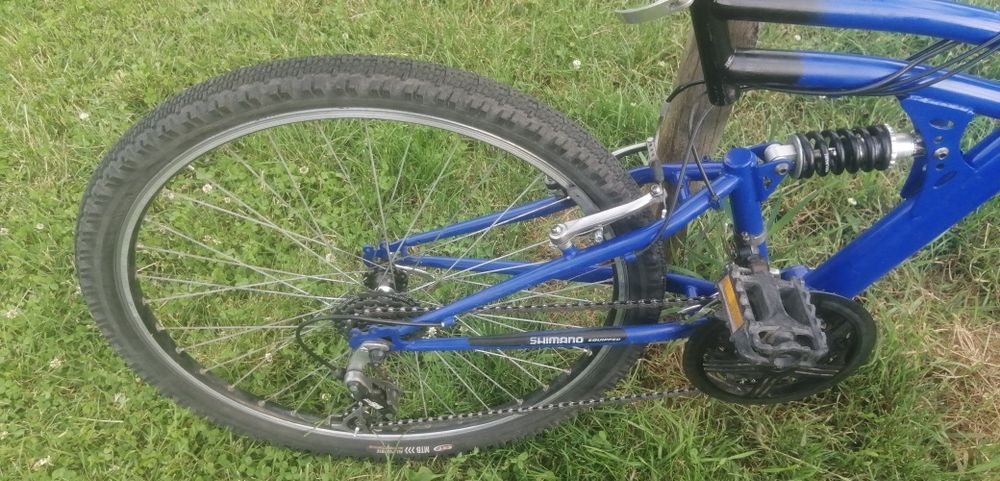 Fajny góral elektryczny 26cali  amortyzowany
