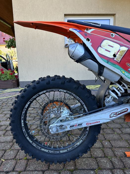 KTM XC-W 125 rocznik 2018 po generalce, rozrusznik, setting