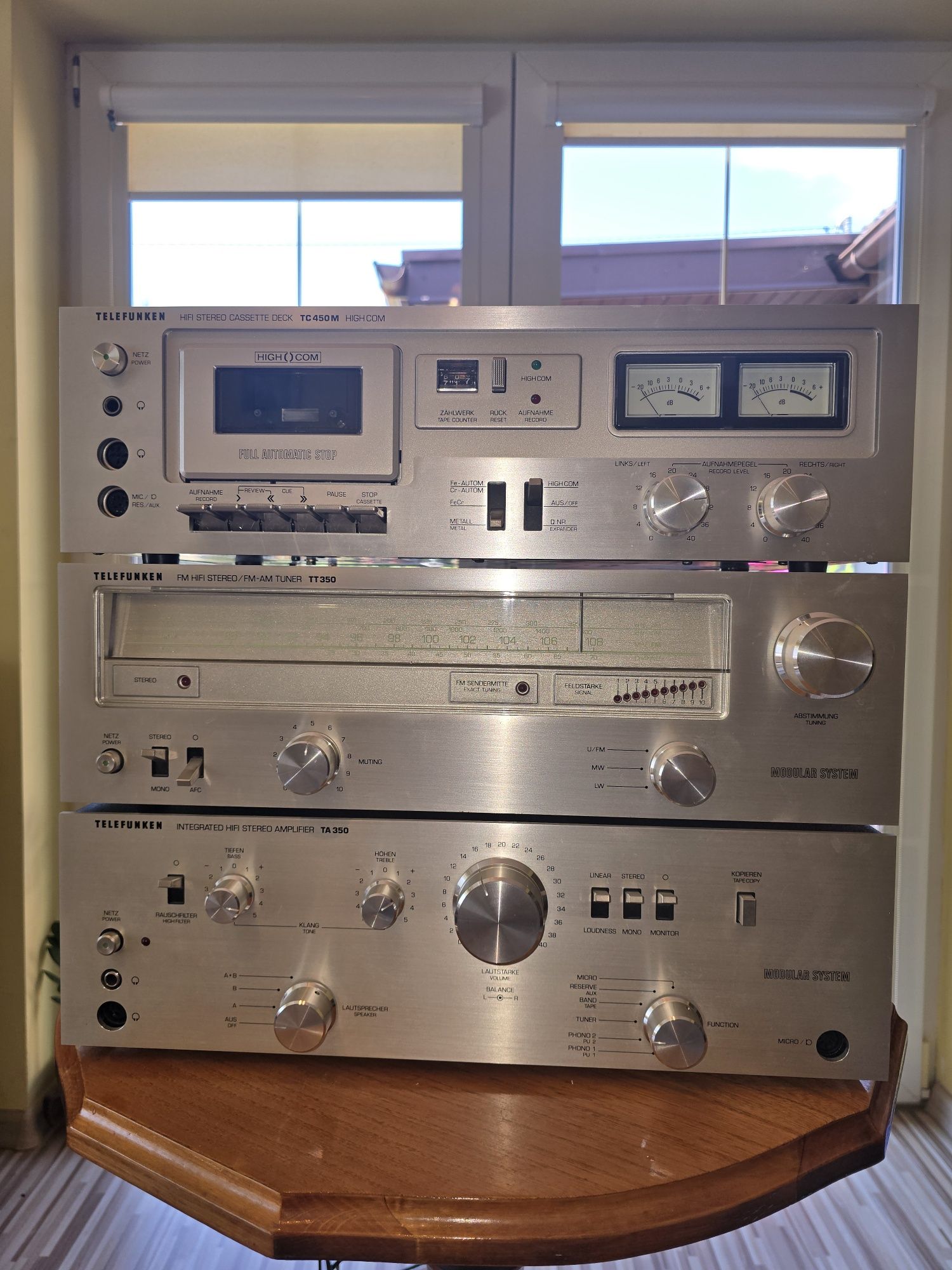 Wzmacniacz telefunken ta350,tt350,tc450m