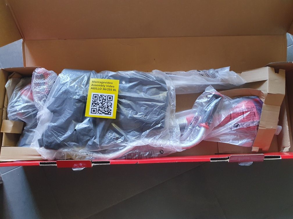 Kosa akumulatorowa Einhell 193 cm Agillo 36/255 BL-Solo