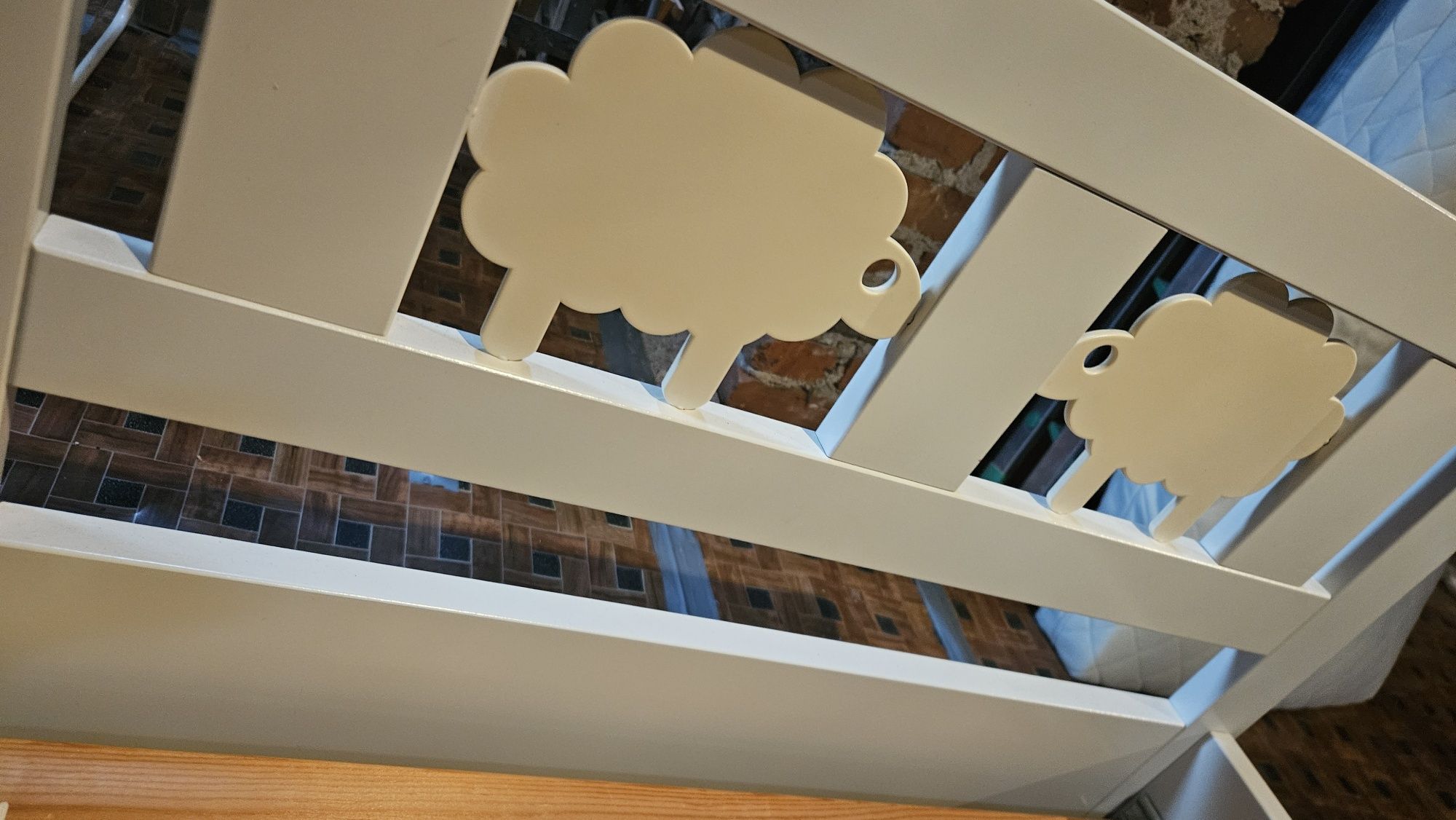 Łóżko IKEA KRITTER 160X70 kpl dno i materac