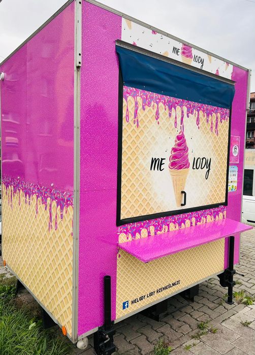 Przyczepa Lody Gastronomiczna