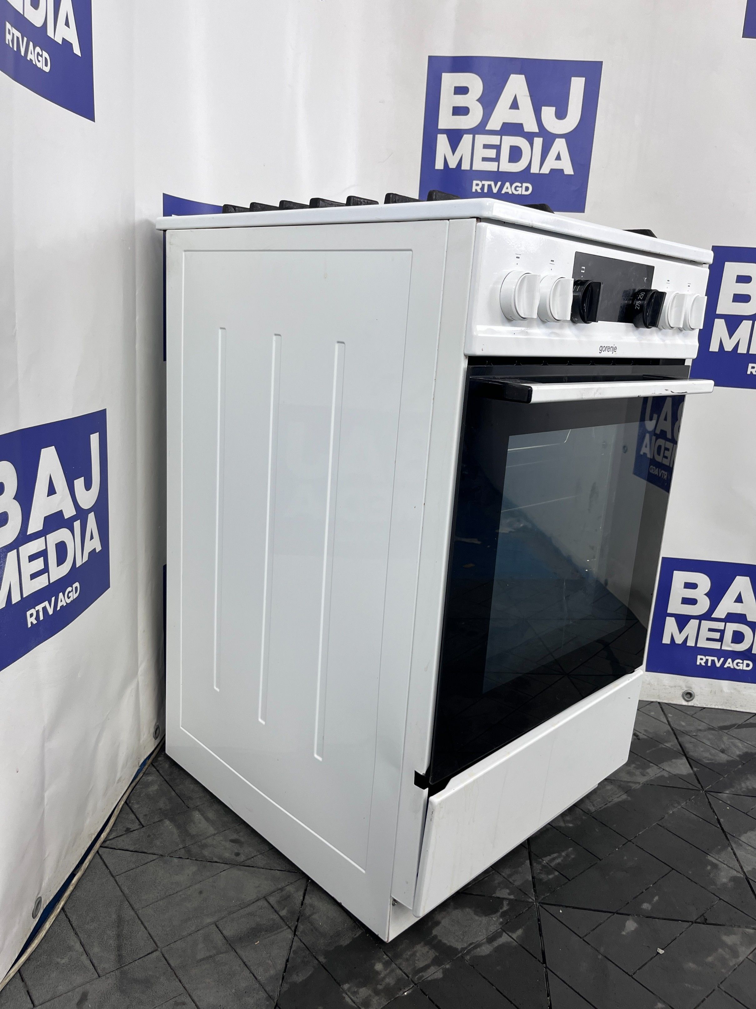 Kuchenka Gazowo-Elektryczna Gorenje 50Cm /A /Dostawa/3Mscgwarancja