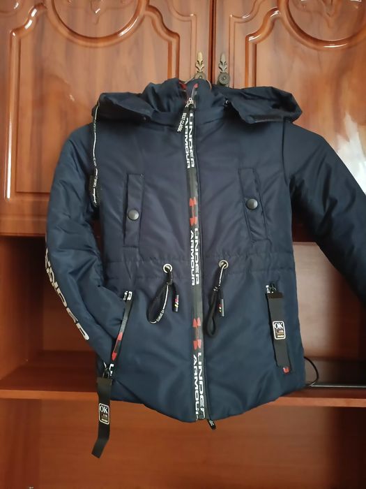 Куртка зимова на хлопчика 110