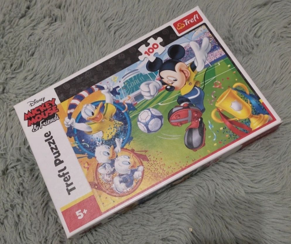 Puzzle TREFL 5+ 100 elementów Myszka Miki