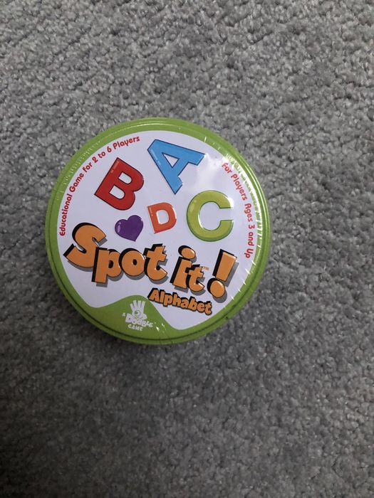 Nowe Dobble spot it Alfabet