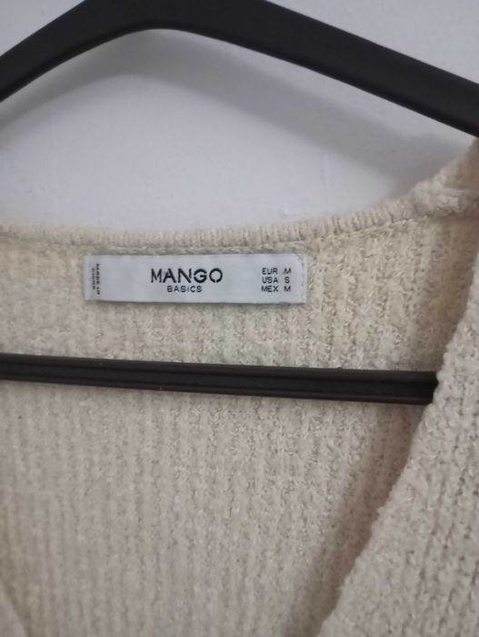 Camisola creme da Mango