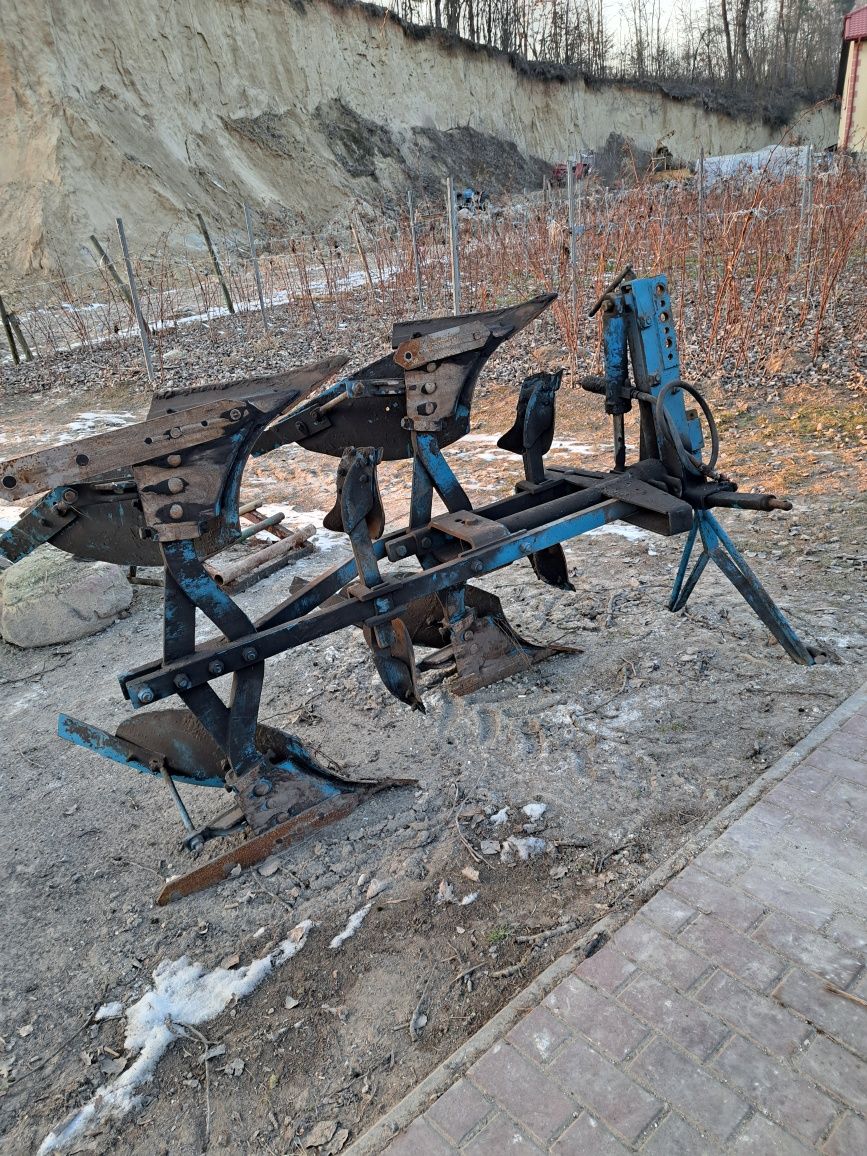 Pług 2 skibowy Lemken hydrauliczny