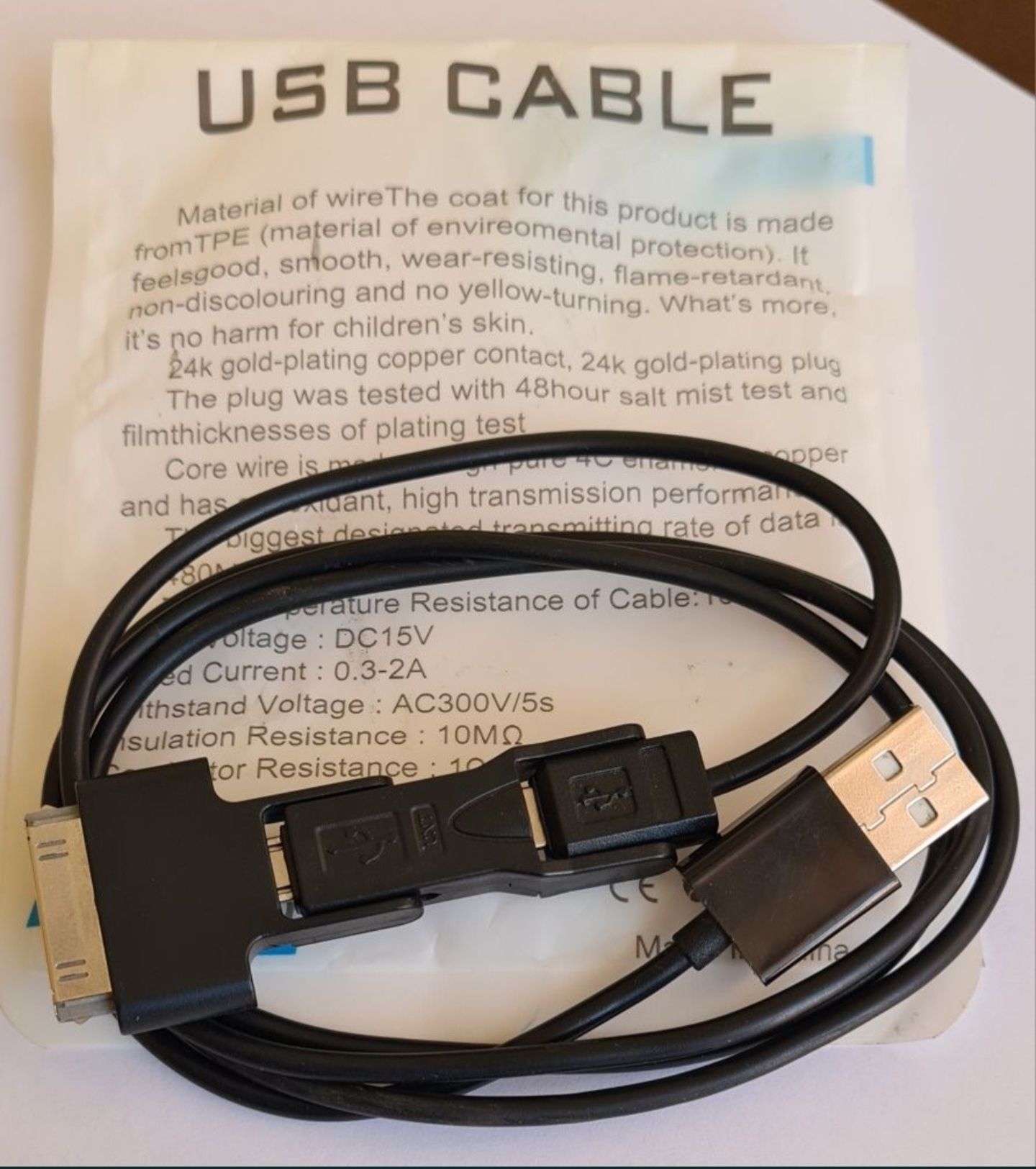 Usb переходник (3 в 1)
