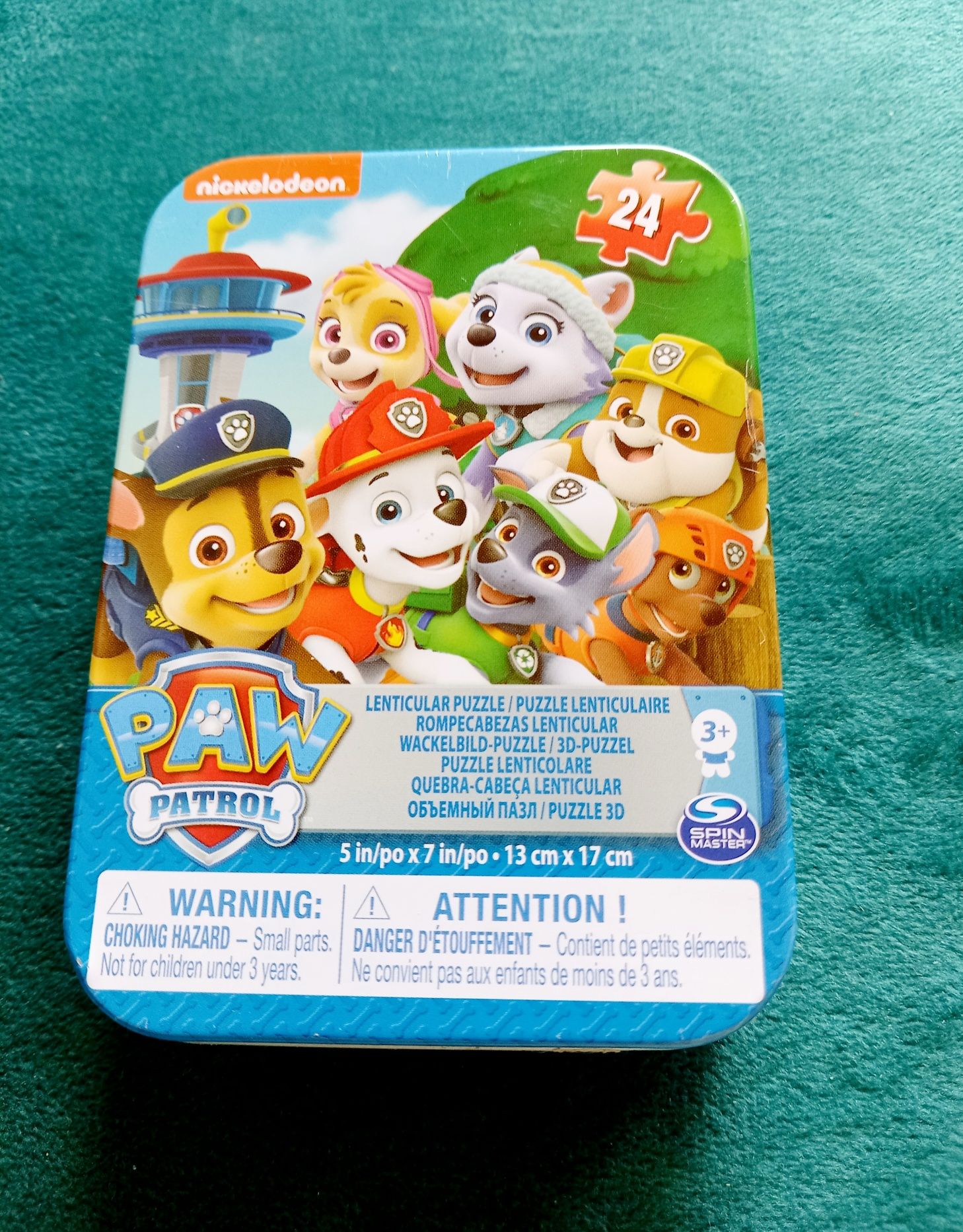 Puzzle soczewkowe Paw Patrol