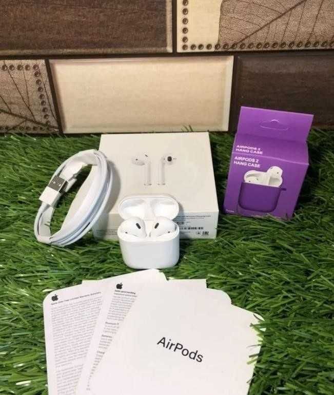 Безпровідні Навушники Преміум якості Airpods 2 Full 1в1