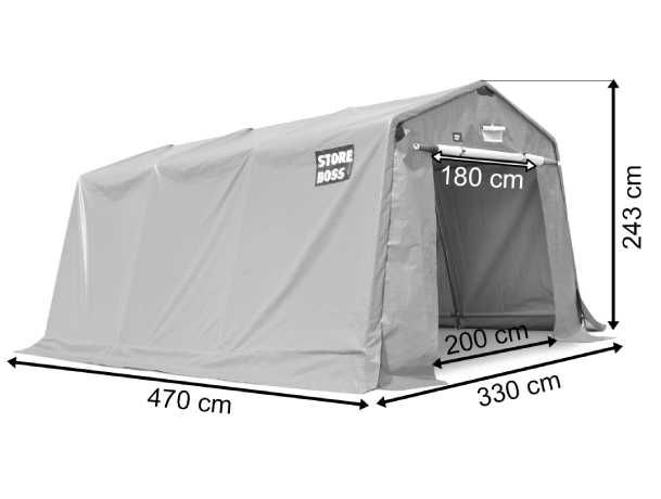 Гаражний намет тент павільон Store Boss 3,3 х 4,7 м