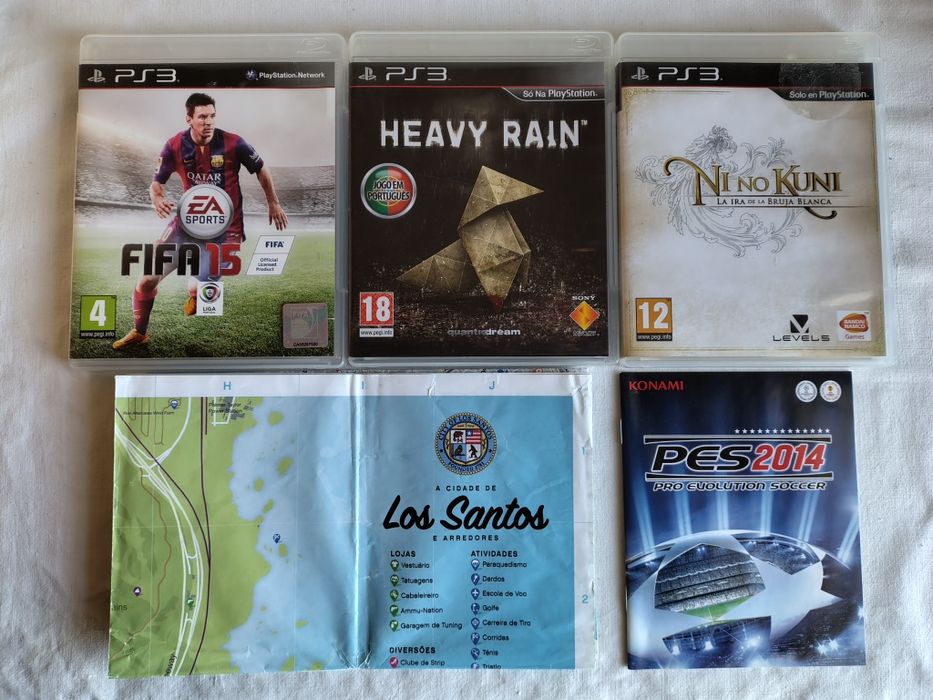 Capas, Manuais e Mapa Ps3/Playstation 3