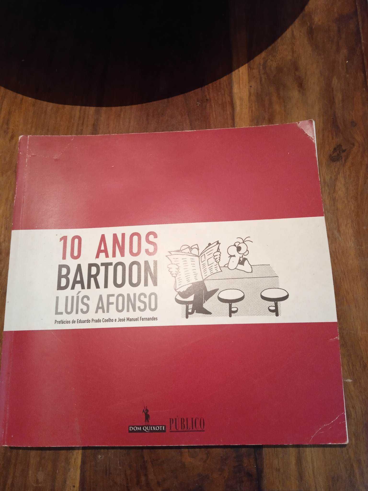 Livro 10 anos de Bartoon