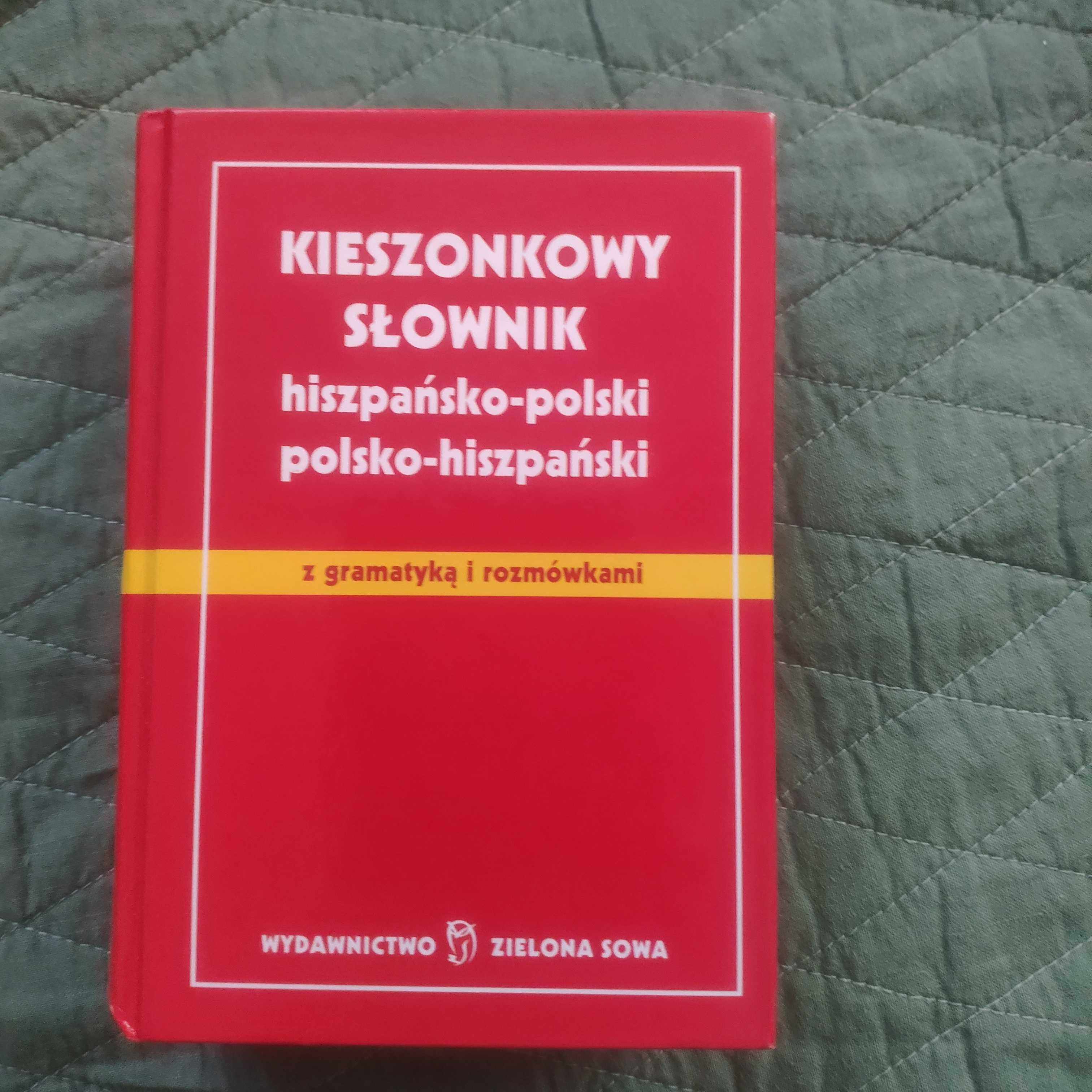 Kieszonkowy słownik hiszpańsko-polski polsko-hiszpański M. Filipowicz