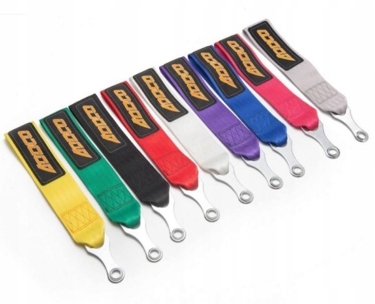 Addco Pas Holowniczy Hak Rajdowy - Różne Kolory - Mocny - Strap Epr