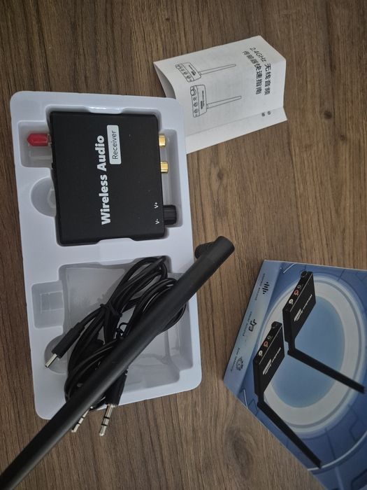 Transmissor e Recetor de áudio sem fios