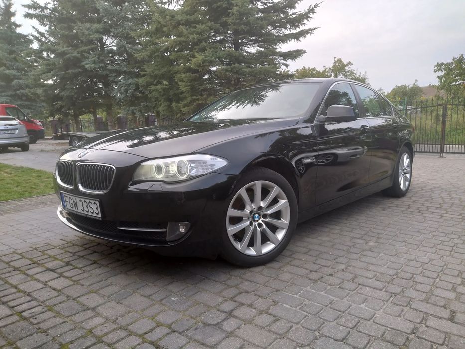 BMW Seria 5 2,0D 2013r, Serwisowany w Polsce, HUD, Stan bardzo dobry.