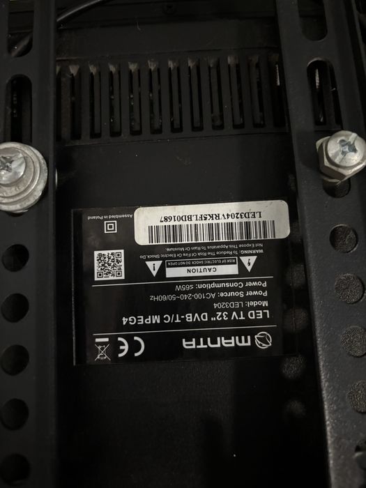 Telewizor Manta LED3204 – 32 cale, sprawny