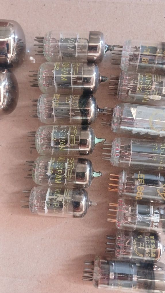 Продам радиолампы импорт EL-34,ecc83