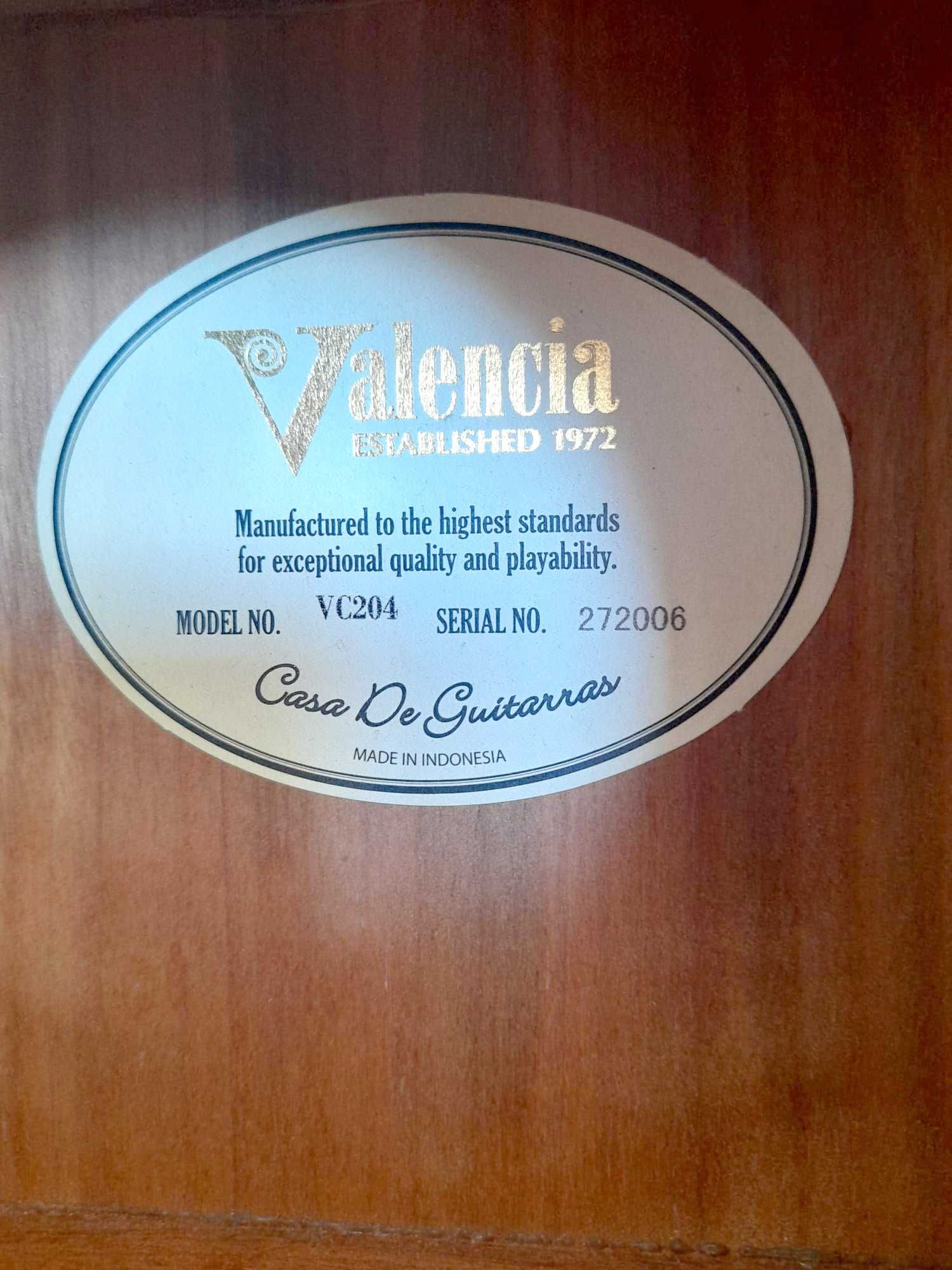 Violão Valencia VC204