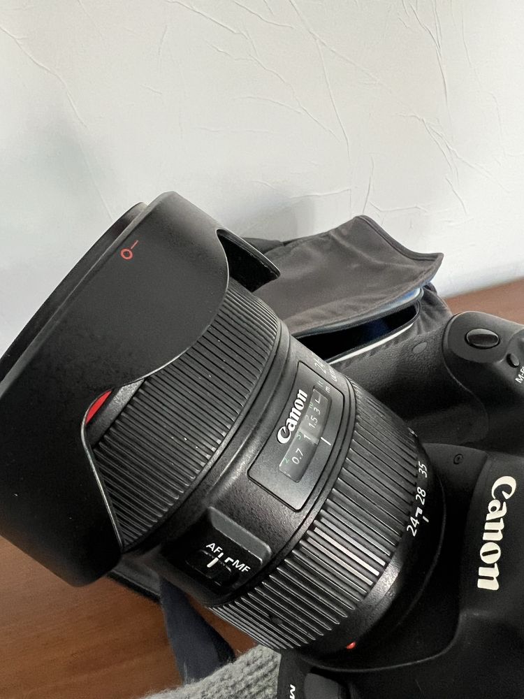 Canon mark III + canon 24-70mm ULTRASONIC