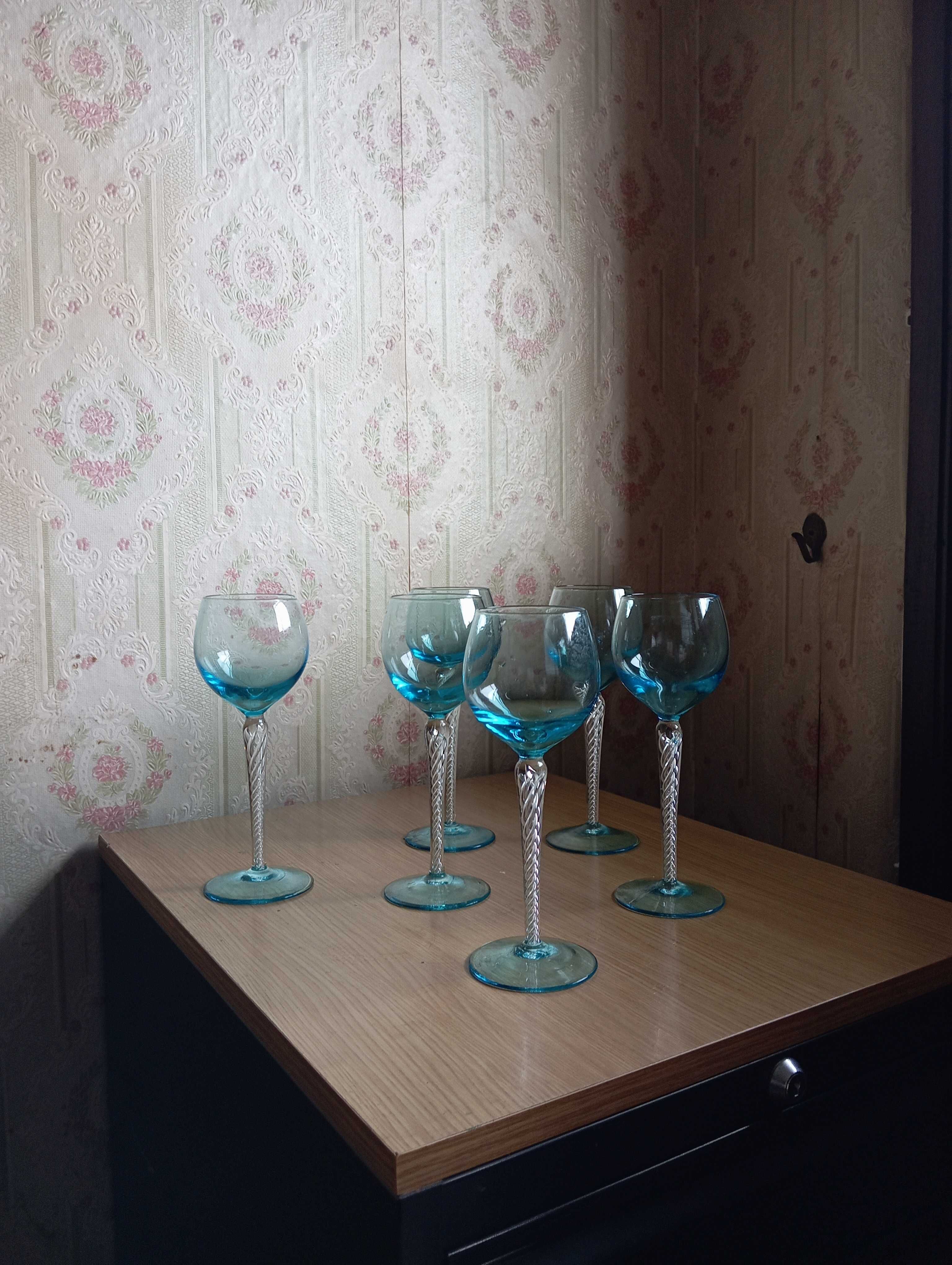 Copos de vinho vintage