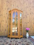 Witryna akacjowa indyjska rzeźbiona  110 cm #1801 Stylowy Węgrów