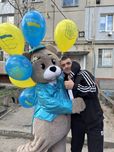 Привітання ростових ляльок Тедді! Пес Патрон! , Стич! Зайка!аніматори