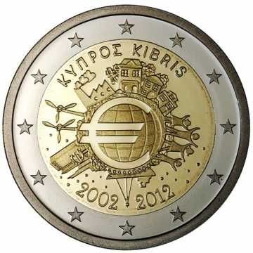 Vendo moedas de 2 Euros do Chipre