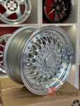 Jante Look BBS RS 13x6 ET30 4x100/108 Silver Polido