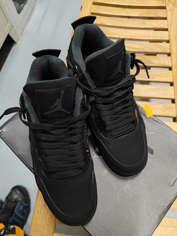 Nike Air Jordan 4 Retro Black Eu 42