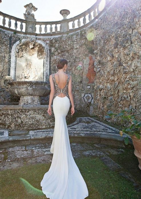 Tarik Ediz 92567 suknia ślubna rybka rozmiar 36