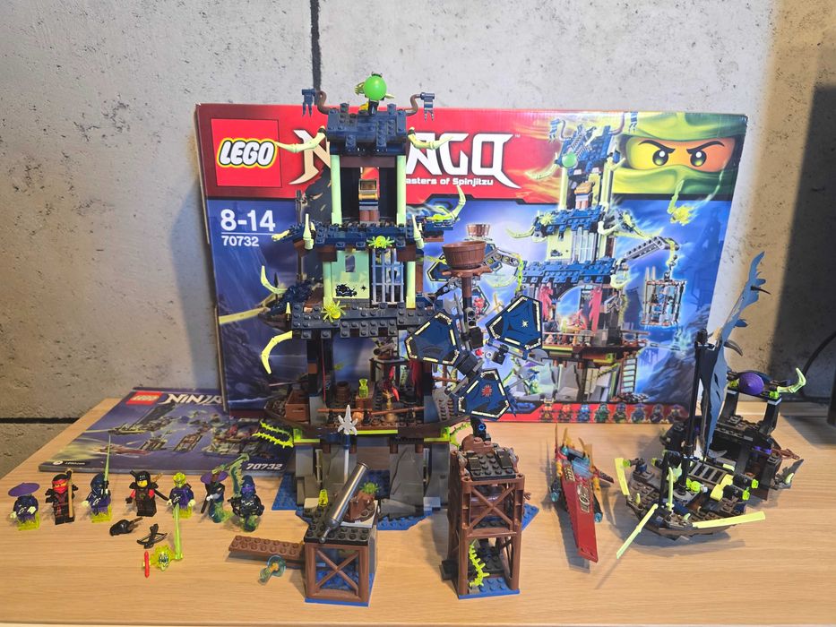 UNIKAT Lego NINJAGO Miasto Stiix 70732  -  100% KOMPLETNY  Z PUDEŁKIEM
