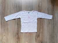 Bawełniana bluzka na długi rękaw Petit Bateau dziewczynka 98