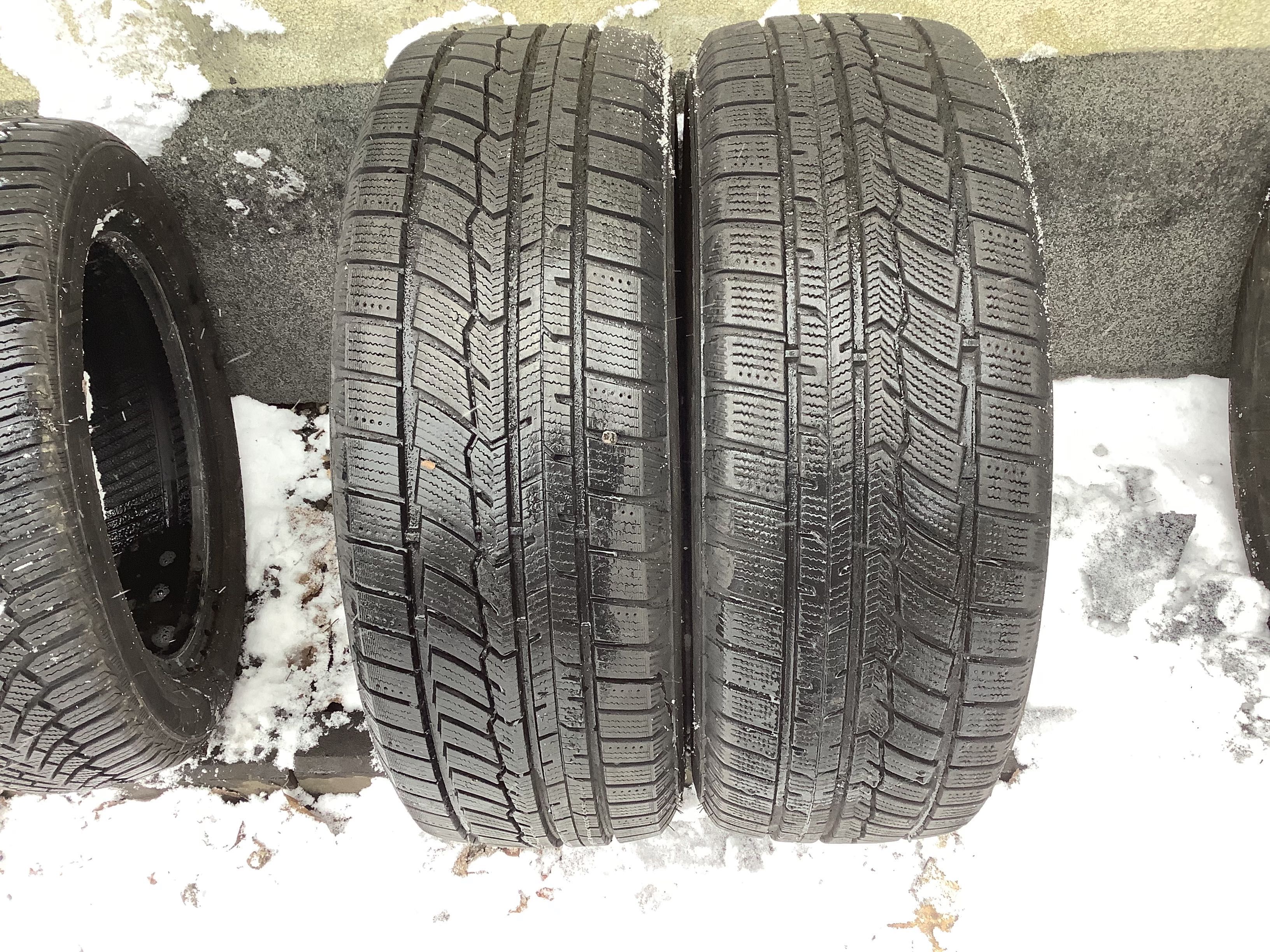 CHENGSHAN 195/60r15  2szt opony zima zimowe 6.8mm 2017r